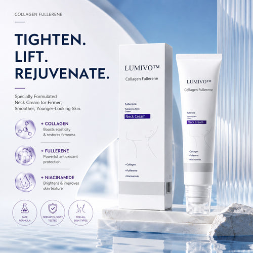✨ 5-Roller Neck Firming Cream Massager 💆‍♀️ Collagen Neck Care with Hyaluronic Acid, Vitamin C & E 8HZAN8
