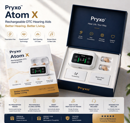 🔥 Bestseller of 2026! Pryxo™ Ear-Hook Smart AI Hearing Aid – Hear Clearly, Regain Your Confidence 💖