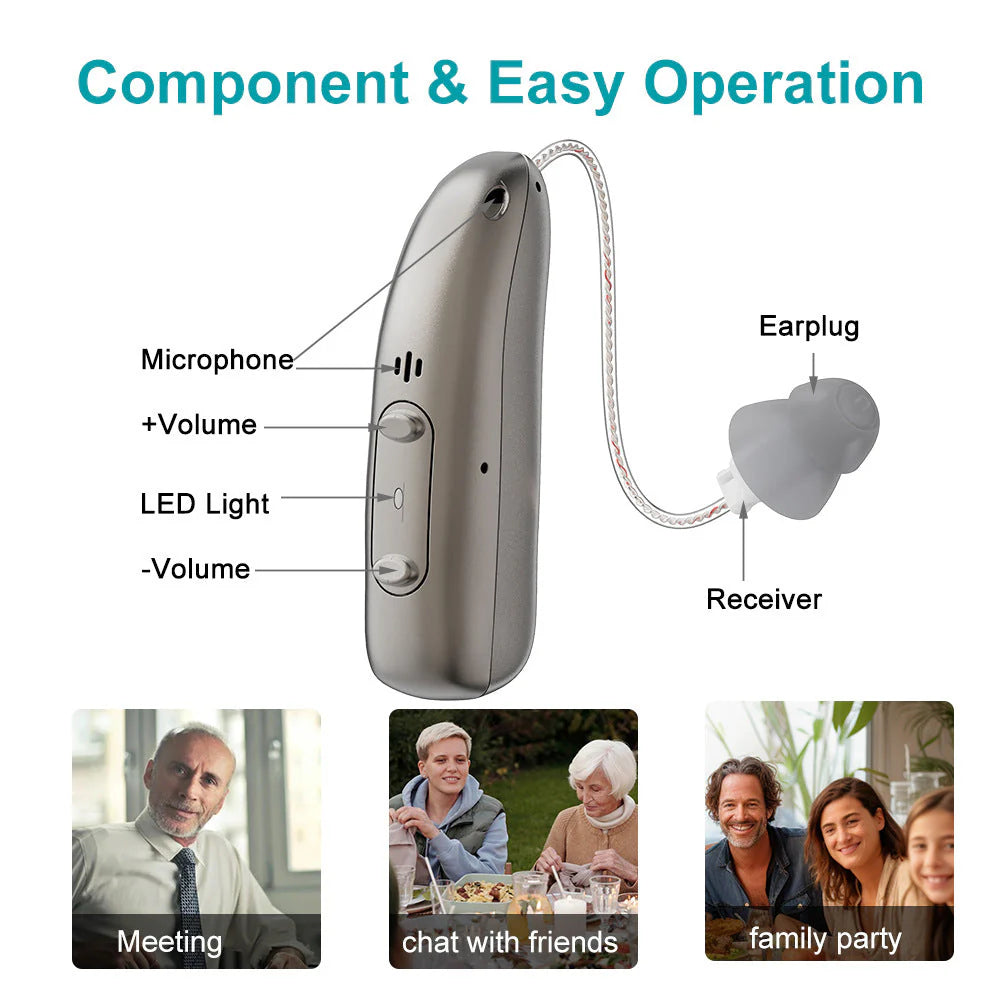 🔥 Last Day! Pryxo™Smart Bluetooth Hearing Aids — Hear Clearly Before Price Goes Up